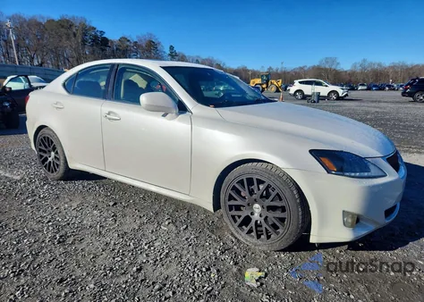 2008 Lexus Is 250 z USA, uszkodzony, nr VIN JTHBK262285079921